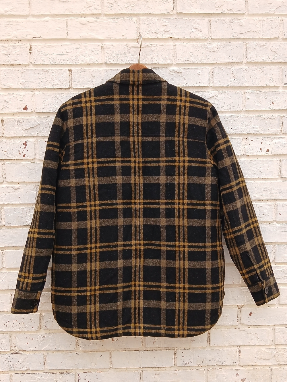 Jenni Kayne Farmhouse Wool Plaid Shacket Lined Jacket - Picture 11 of 11